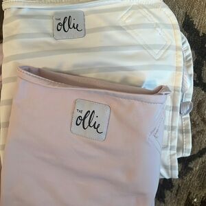 Ollie swaddles
